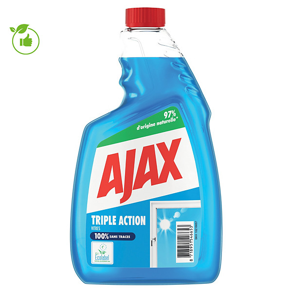 Nettoyant vitres recharge Ajax triple Action 750 ml