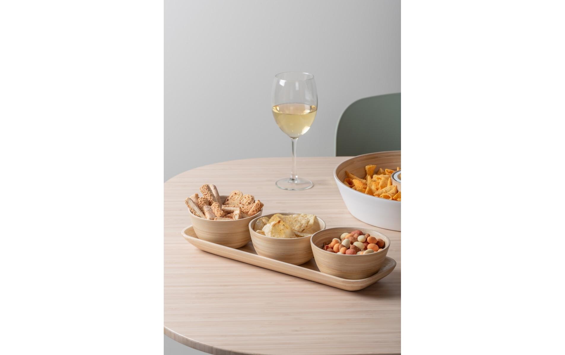 Snackschale Puro 4-teilig, NatureSnack Set