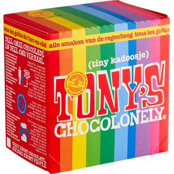 Tony's Chocolonely alle Smaken van de Regenboog Chocolade 200 g