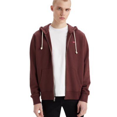 Sweatshirt zippé à capuche homme New Original LEVIS