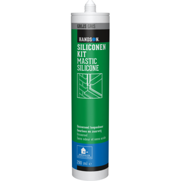 Handson siliconenkit grijs 290 ml