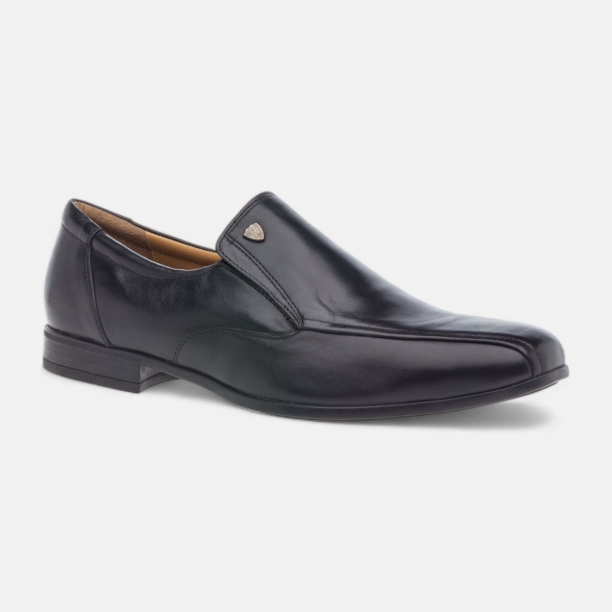 Mocassins Homme en cuir noir