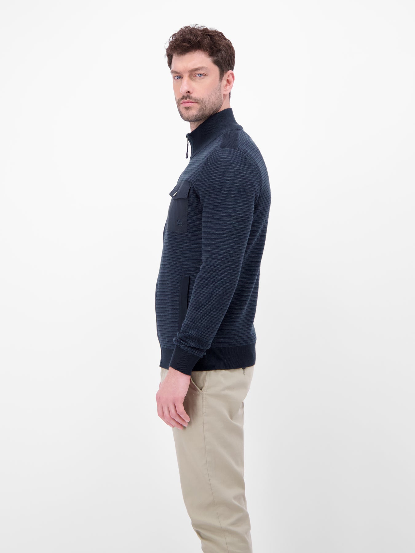 Sportive Strickjacke für Herren