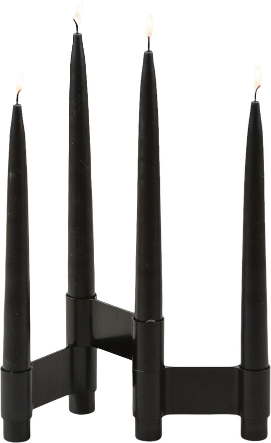 Studio About LINK, CANDLE HOLDER, BLACK ANODIZED, 11060B 111