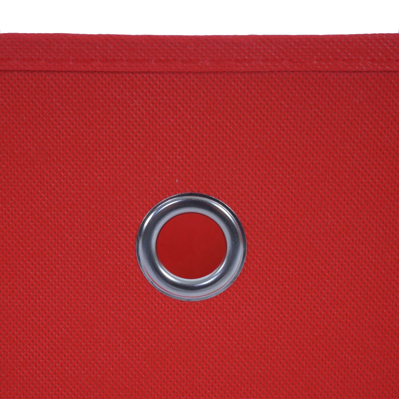 Faltbox H362, Aufbewahrungsbox Ordnungsbox, Stoff/Textil 28x28x28cm ~ rot