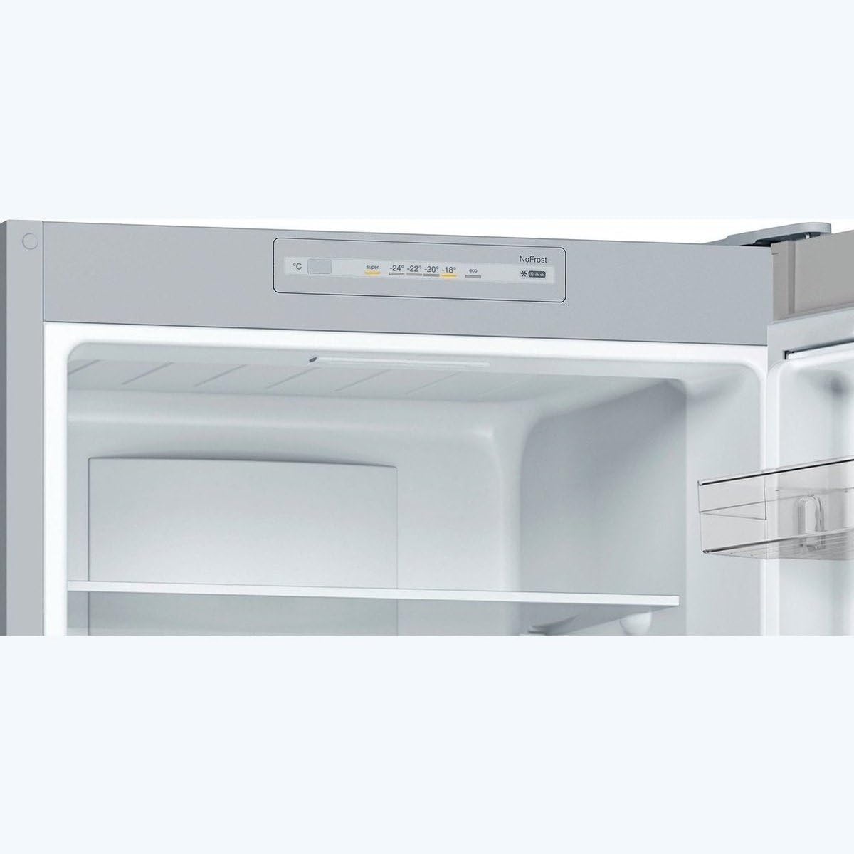 Réfrigérateur combiné autoportant Bosch KGN33NLEB série 2 - 282 L