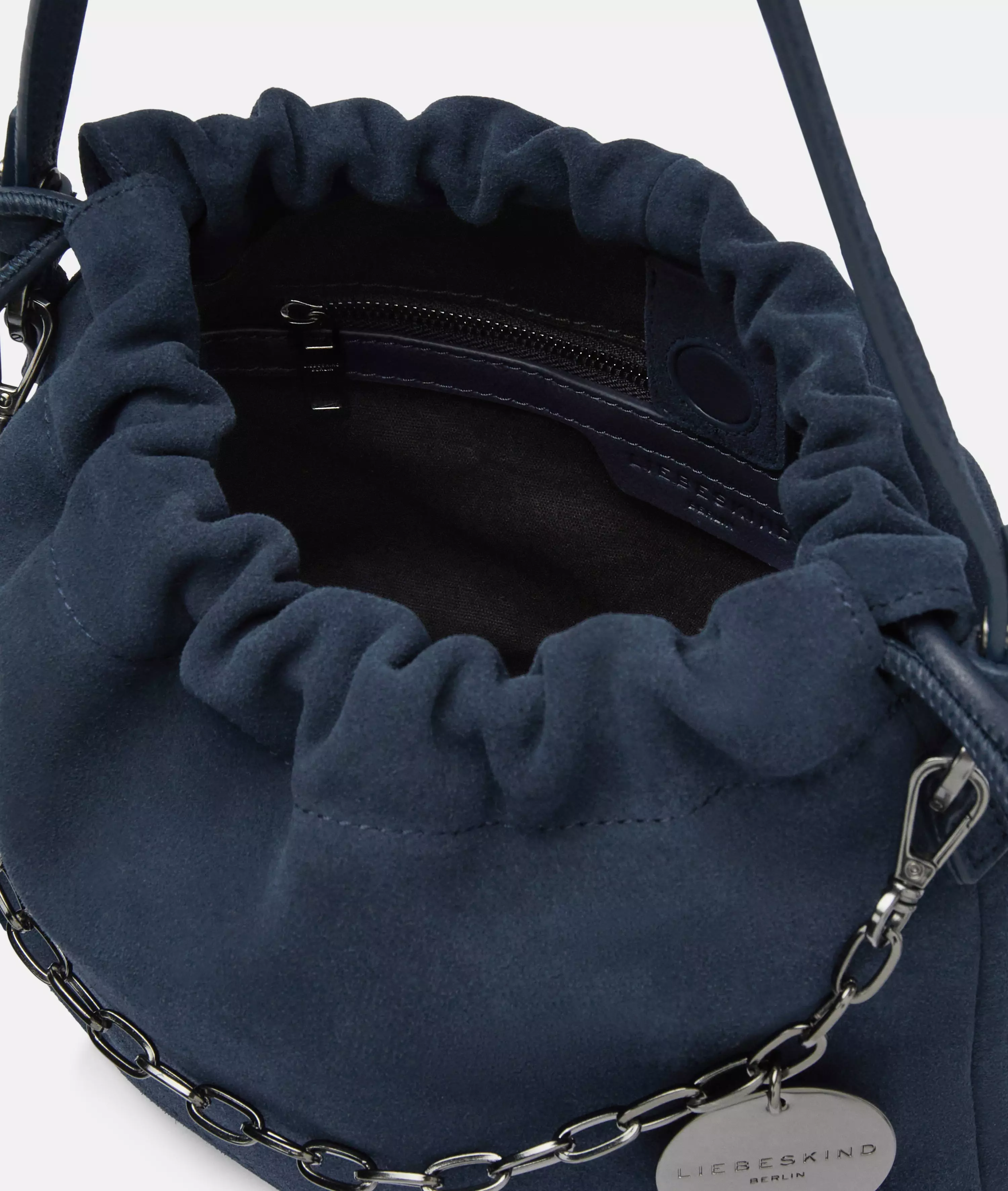 Lya II Hobo S Handy pouch bag made from soft suede