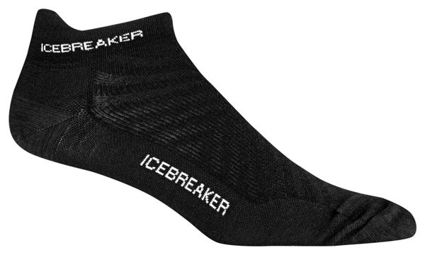Chaussettes Icebreaker Run  Ultralight Micro Noir