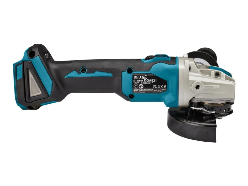Makita DGA521ZX1 - Vinkelkværn - ledningfri - 125 mm - 18 V - SOLO