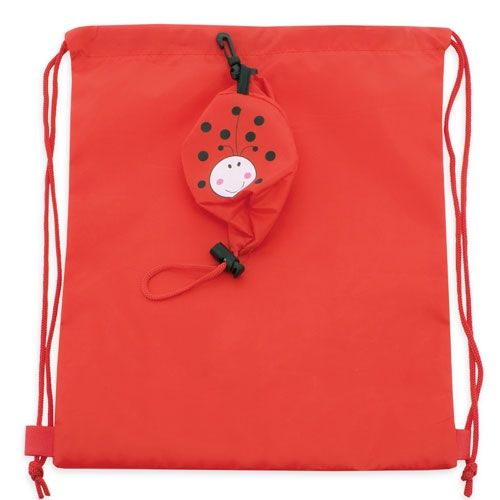 CN Club Nautico Faltbarer Rucksack (Turnbeutel) Kinder Marienkäfer