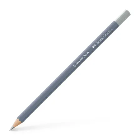 Faber-Castell Goldfaber Aqua Aquarellstift Farbe 251 Silber