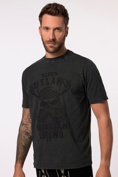 JP 1880 T-Shirt, Trachten, Halbarm, Brustprint, bis 8 XL