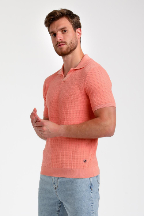 Gabbiano oranje heren polo