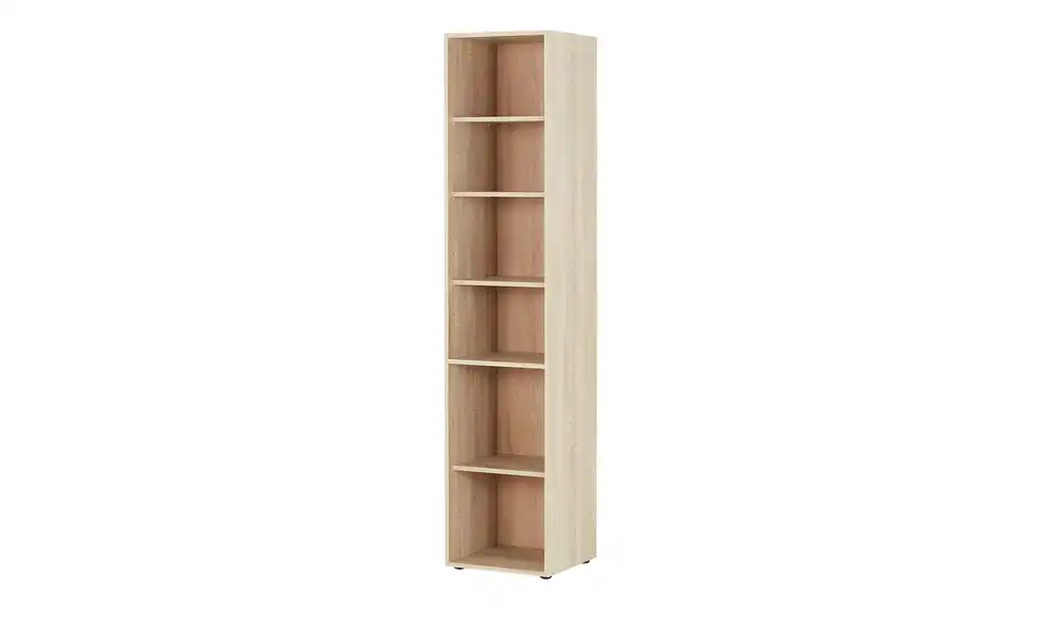 Eckregal Multischrank-System 185 cm Eiche sägerau (Nachbildung)