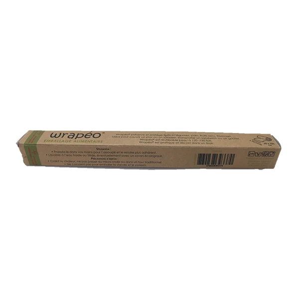 Rouleau emballage cire végétale - 30 cm x 100 cm Wrapéo