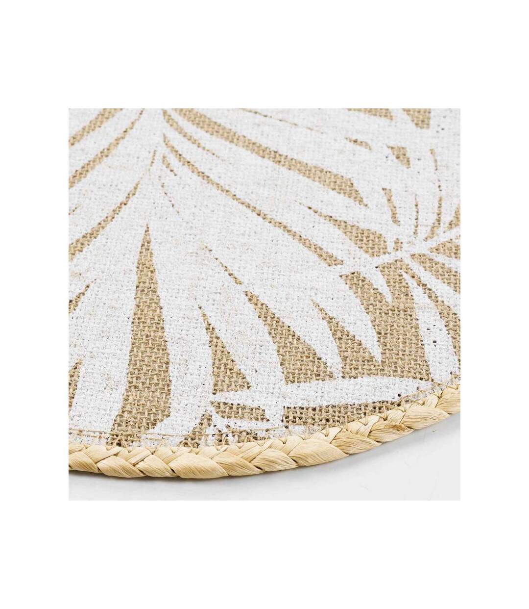 Set de Table Rond en Jute Palam 38cm Naturel