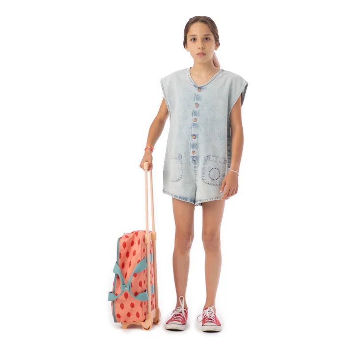 Piupiuchick Combishort Denim | Bleu Clair