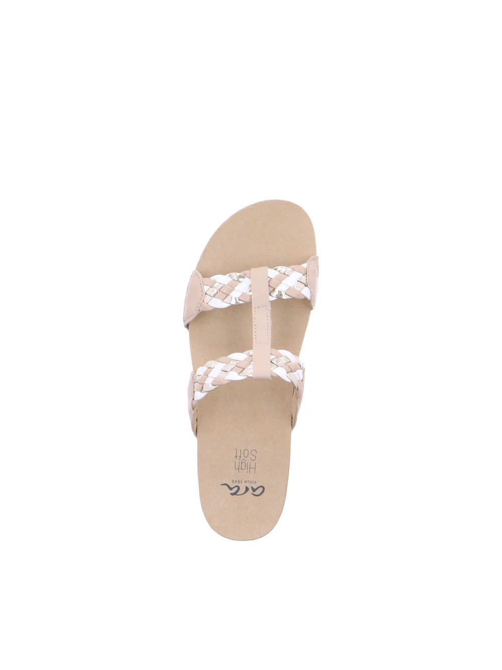 Pantolette Norderney camel