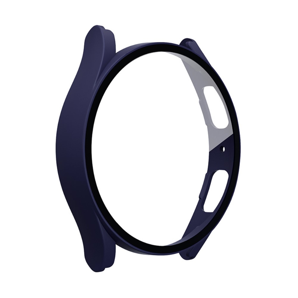 Samsung Galaxy Watch 5 / 4 (44 mm) Hardcase Bumper   Display Schutzglas - Dunkelblau