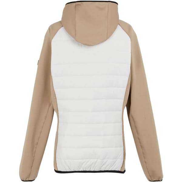 Doudoune randonnée REGATTA ANDRESON VIII HYBRID W BLANC DE BLANC/WARM TAUPE