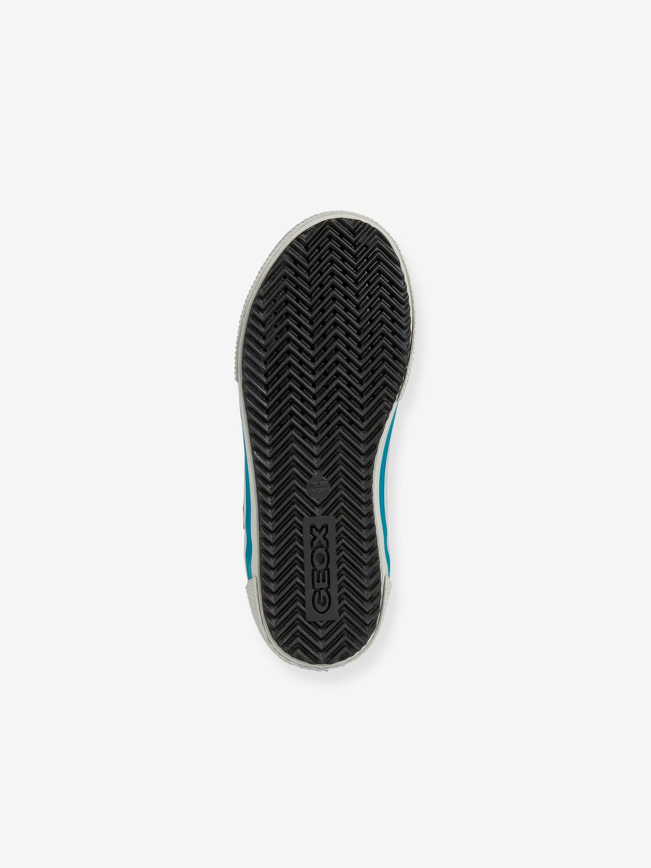 Tênis MID J Alonisso Boy B-GBK GEOX®, preto médio, liso com detalhes.
