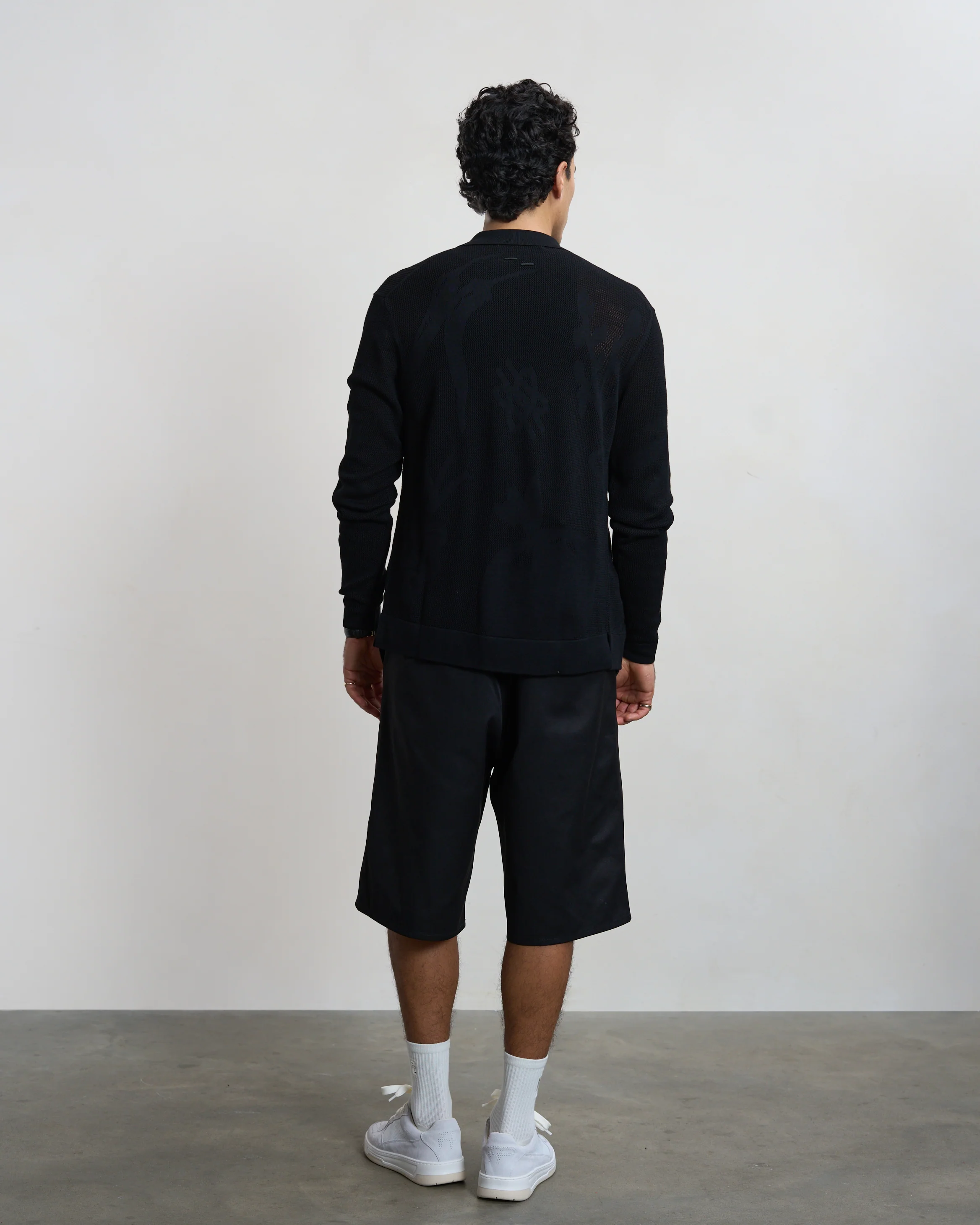 Knit Longsleeve Breaking Bread Black