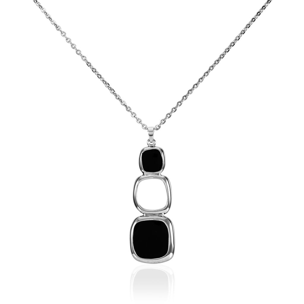 Collier Hatayi Acier Blanc