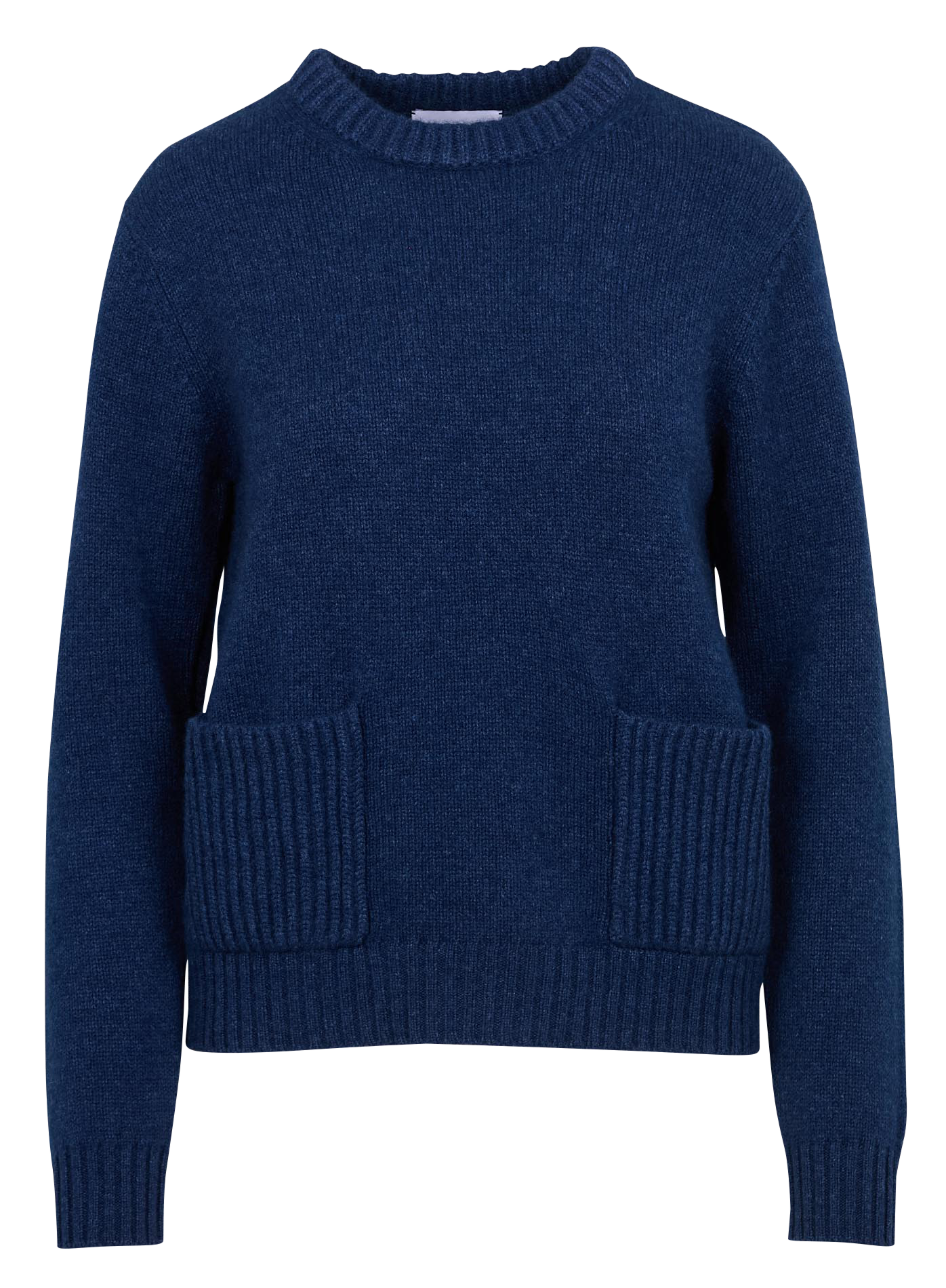 LIDA - Pull droit en cachemire | Bleu