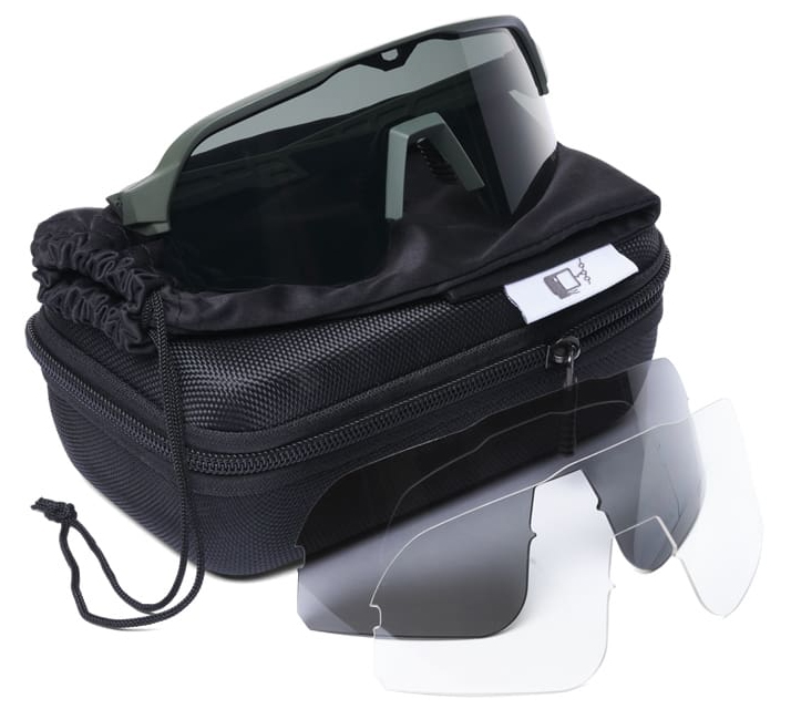 Bodhi Sportsbriller Premium Pack Grønn/svart