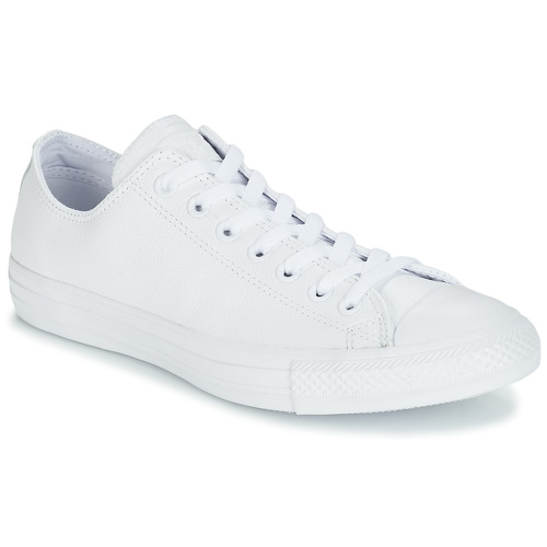 Converse - CHUCK TAYLOR ALL STAR LEATHER OX - Blanc