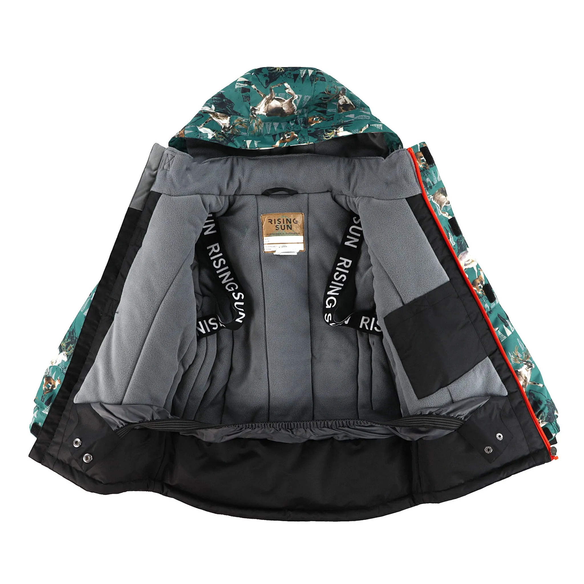 Rising Sun Habit de Neige Imprimé Caribou 4-14ans