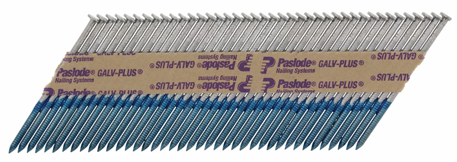 Paslode 142013 Papiergebonden Stripnagels incl. gas IM90 - 2,8x63mm - Ring Galv  Rd (3750st)