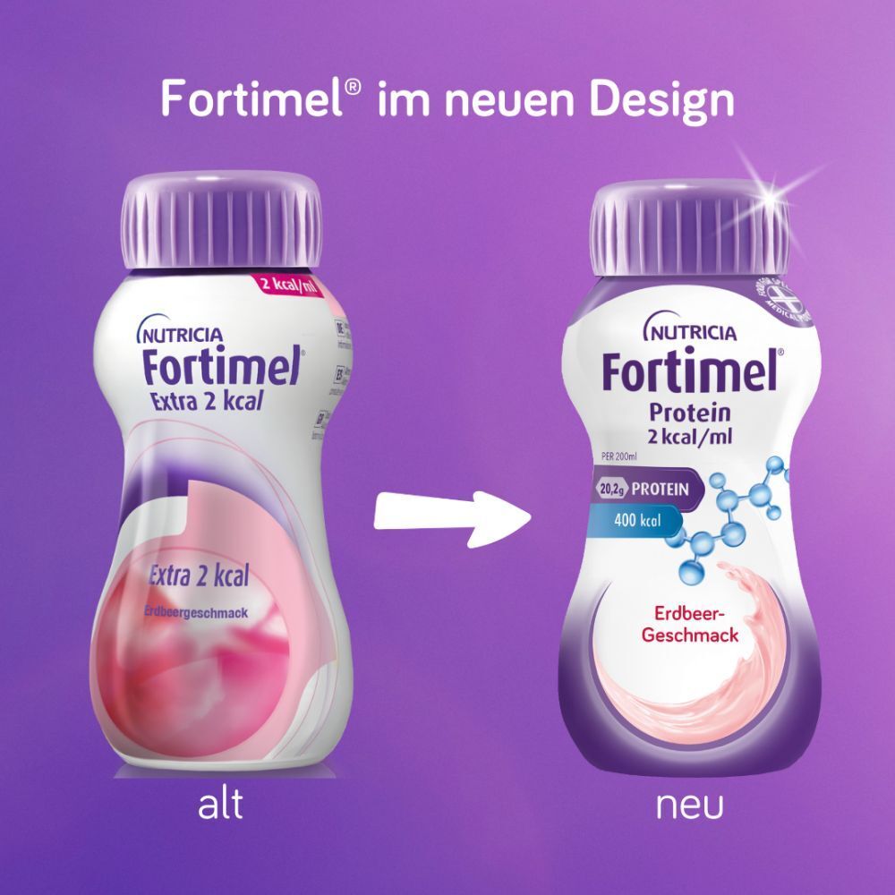 Fortimel Protein 2 kcal Mischkarton Trinknahrung