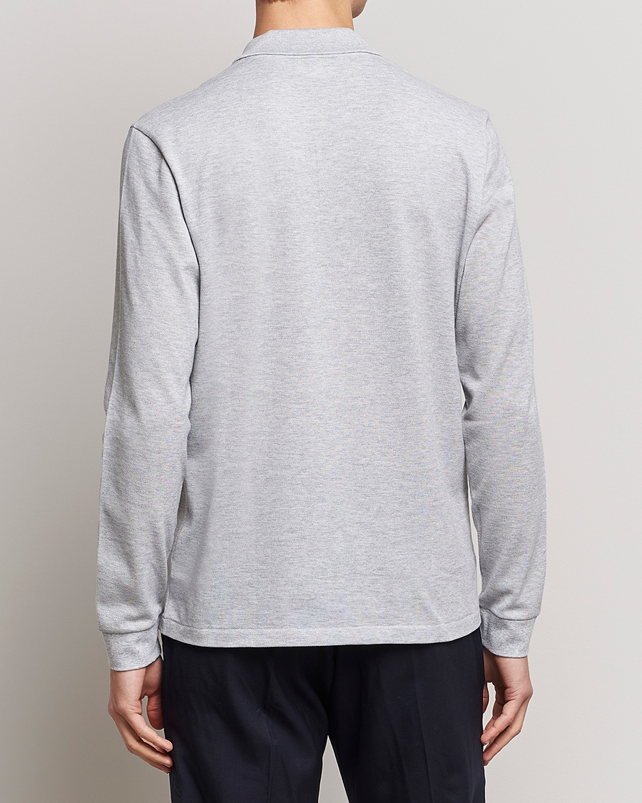 Lacoste Long Sleeve Original Polo Grey