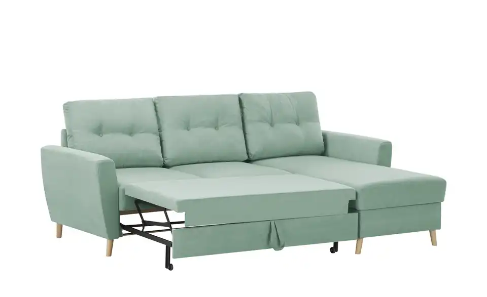 Ecksofa Carla Mintgrün rechts