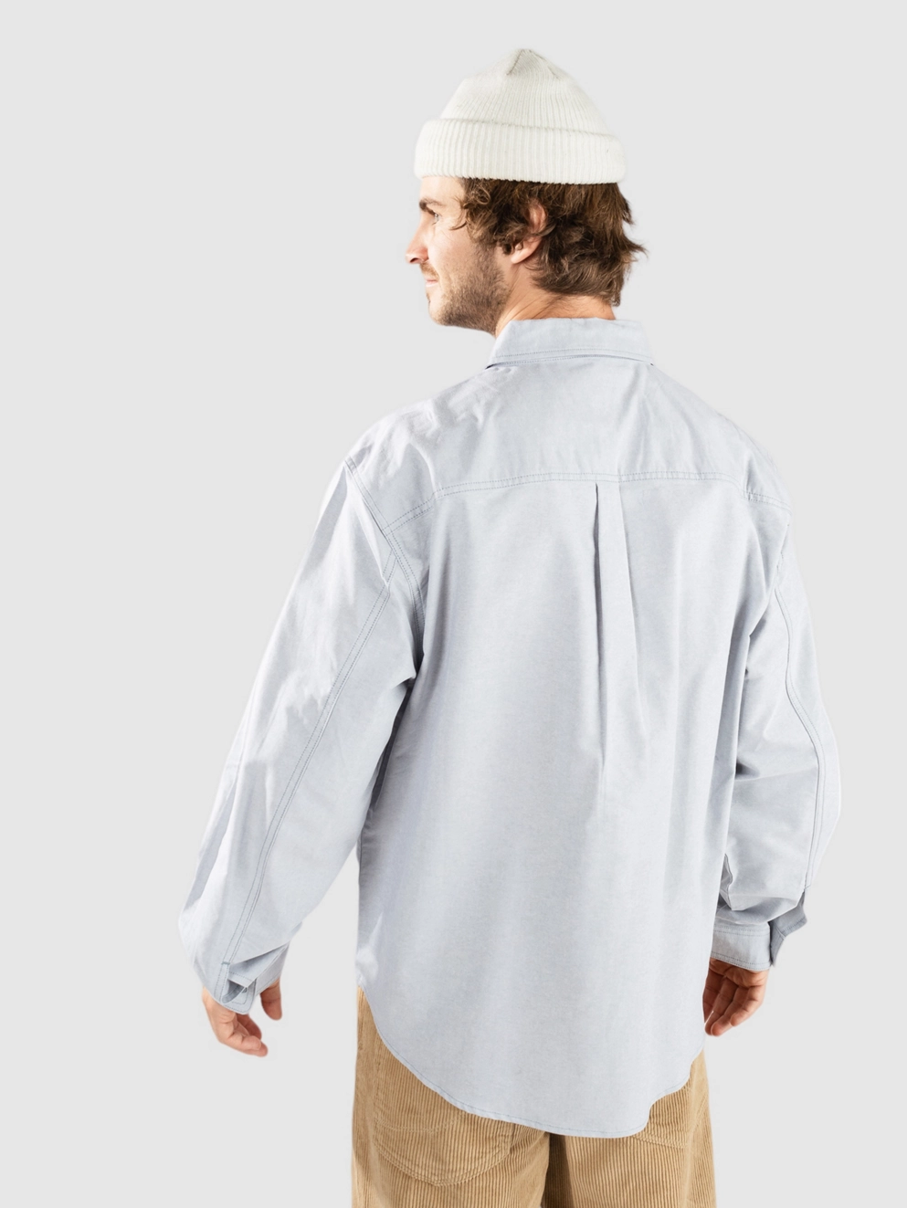 Converse Oxford Button Down Shirt cocoon blue