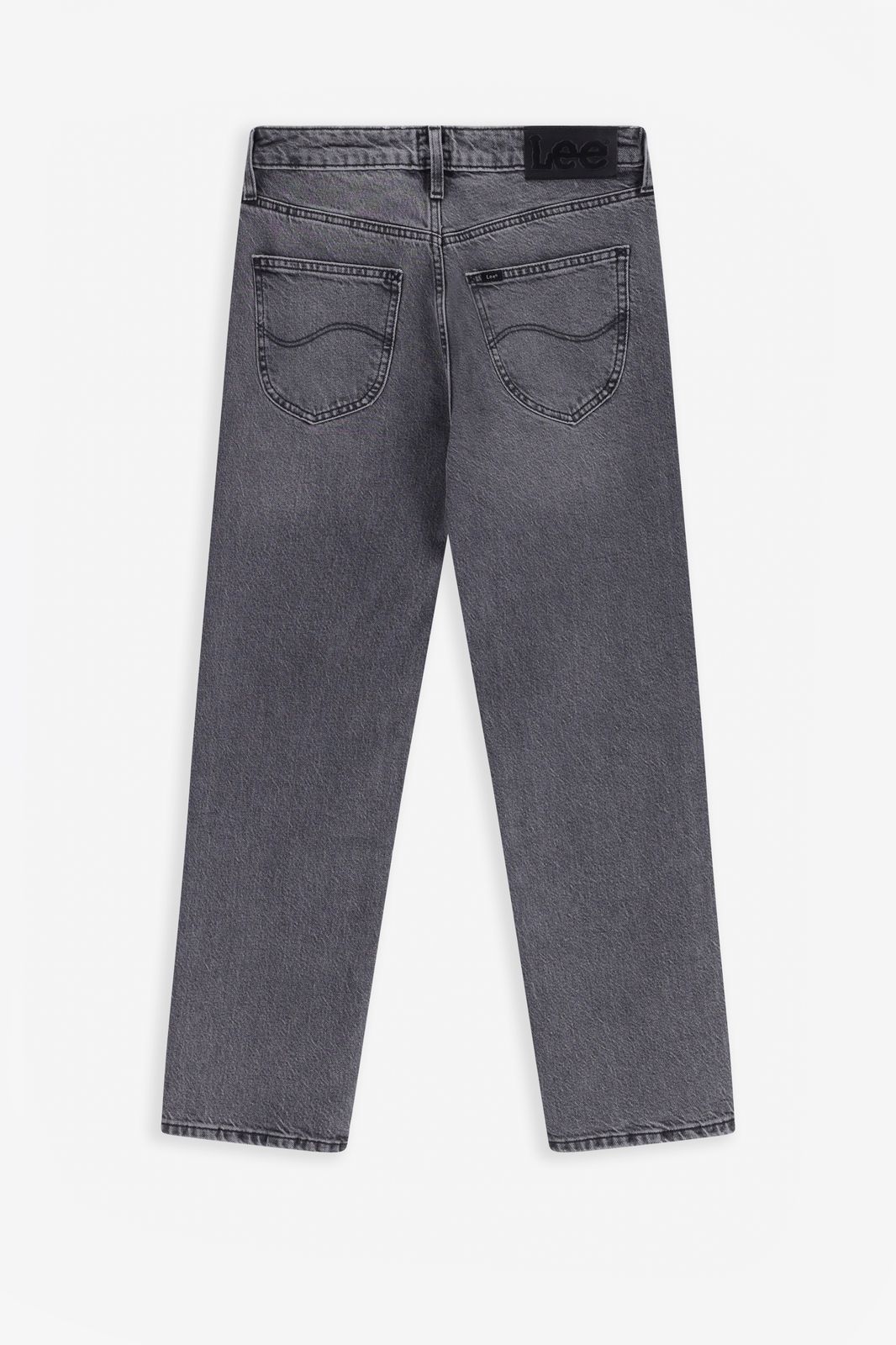 LEE Carol grijze high waist straight jeans