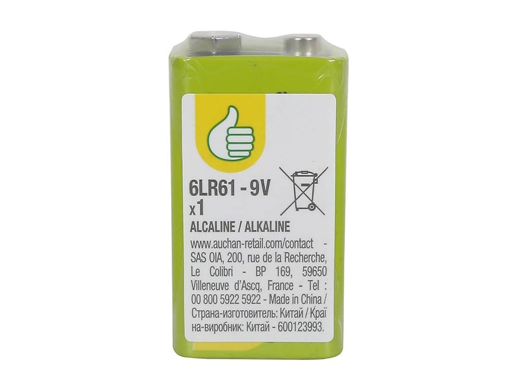 PILHA ALCALINA POLEGAR BASIC 6LR61