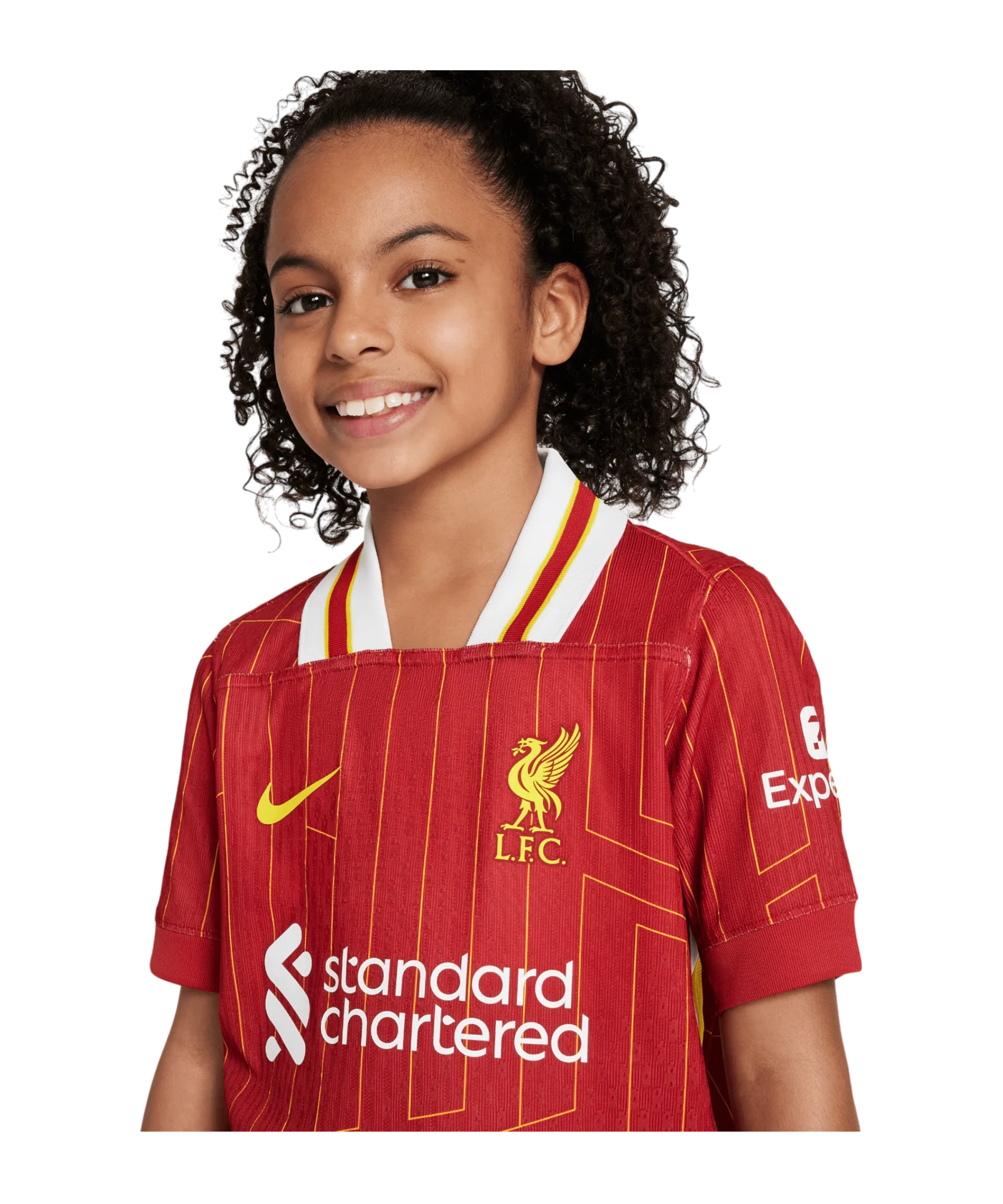 Nike FC Liverpool Auth. Trikot Home 2024/2025 Kids Rot F688
