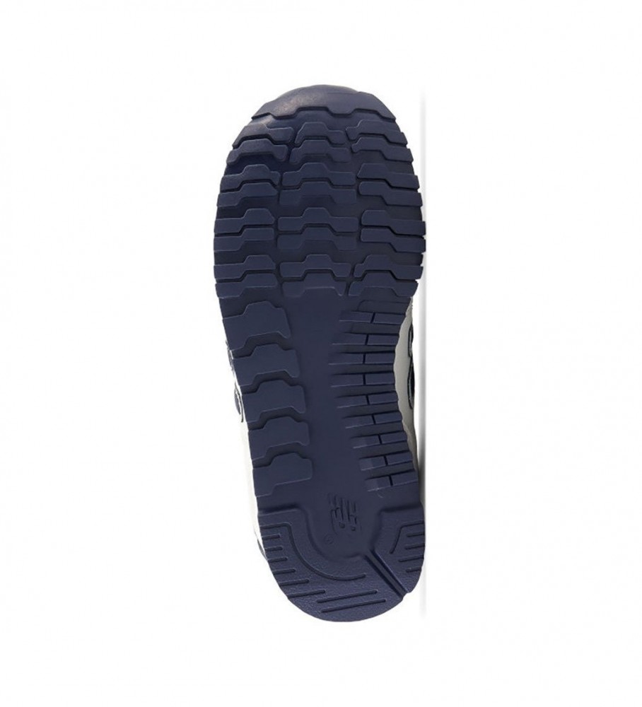 Tênis New Balance 500 com fecho de velcro, branco