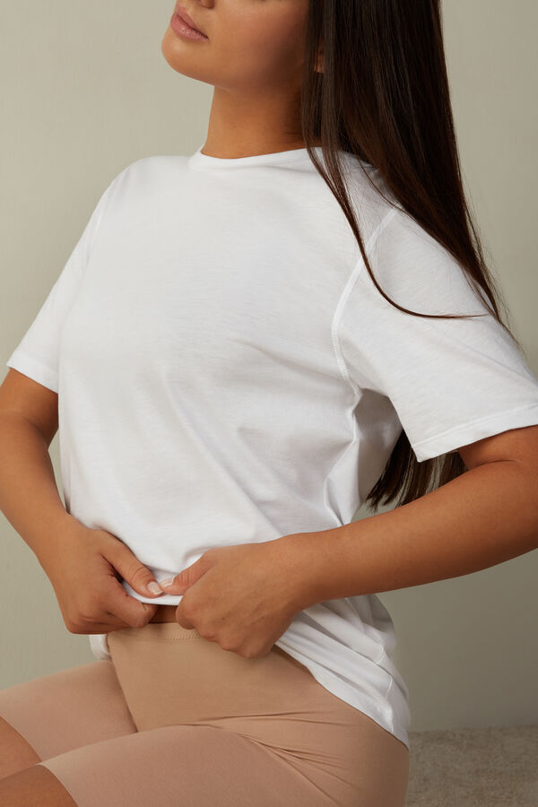 Camiseta de manga curta em algodão Supima®