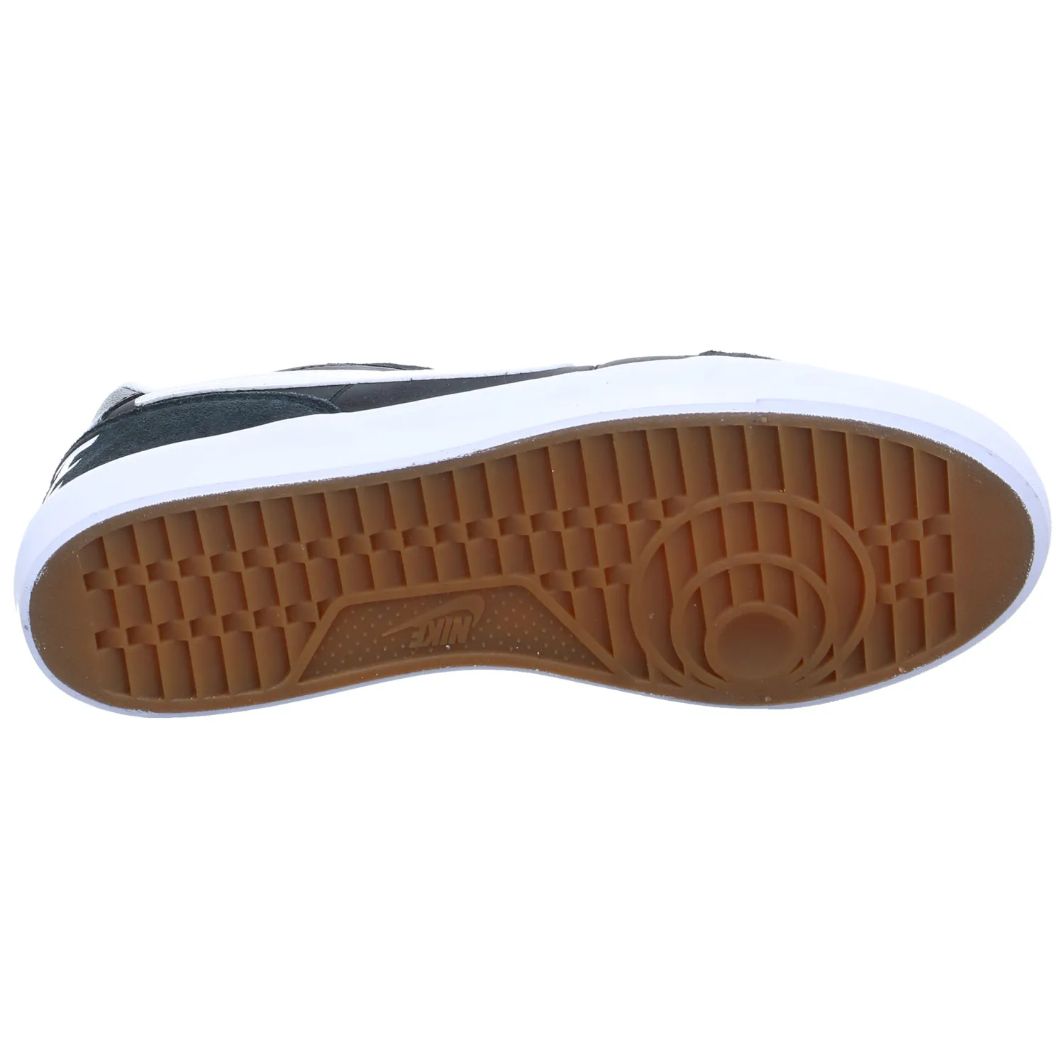 NIKE Sneaker- Skaterschuh Herren Schwarz Lederimitat