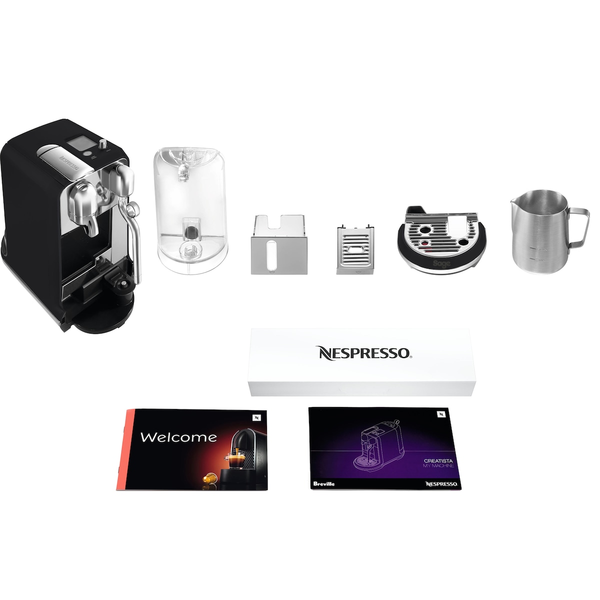 Nespresso by Sage Creatista Plus kapselmaskin SNE800BTR2END1