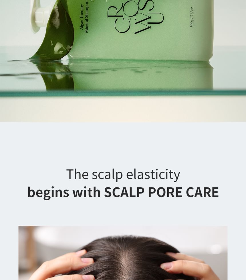 GROWUS - Minerale shampoo met algentherapie