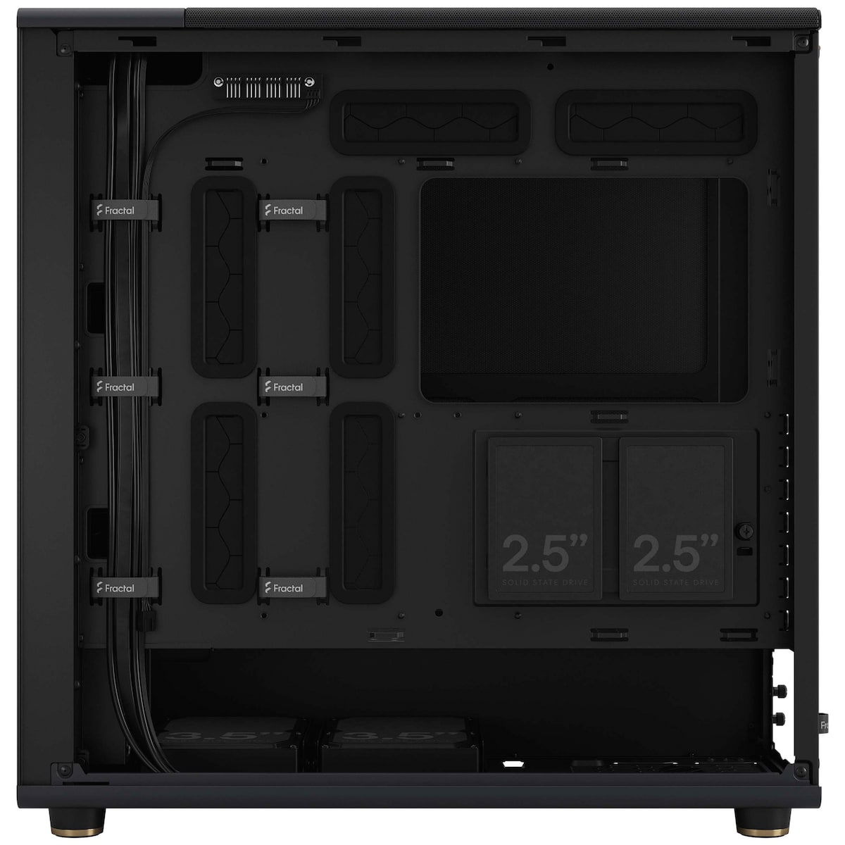 Fractal North XL Charcoal Black PC kabinett