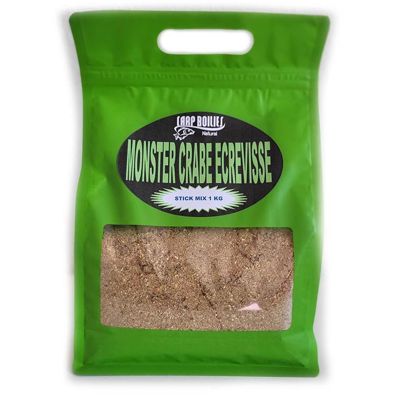 Stick Mix Carp Boilies Natural Monster Crabe Ecrevisse