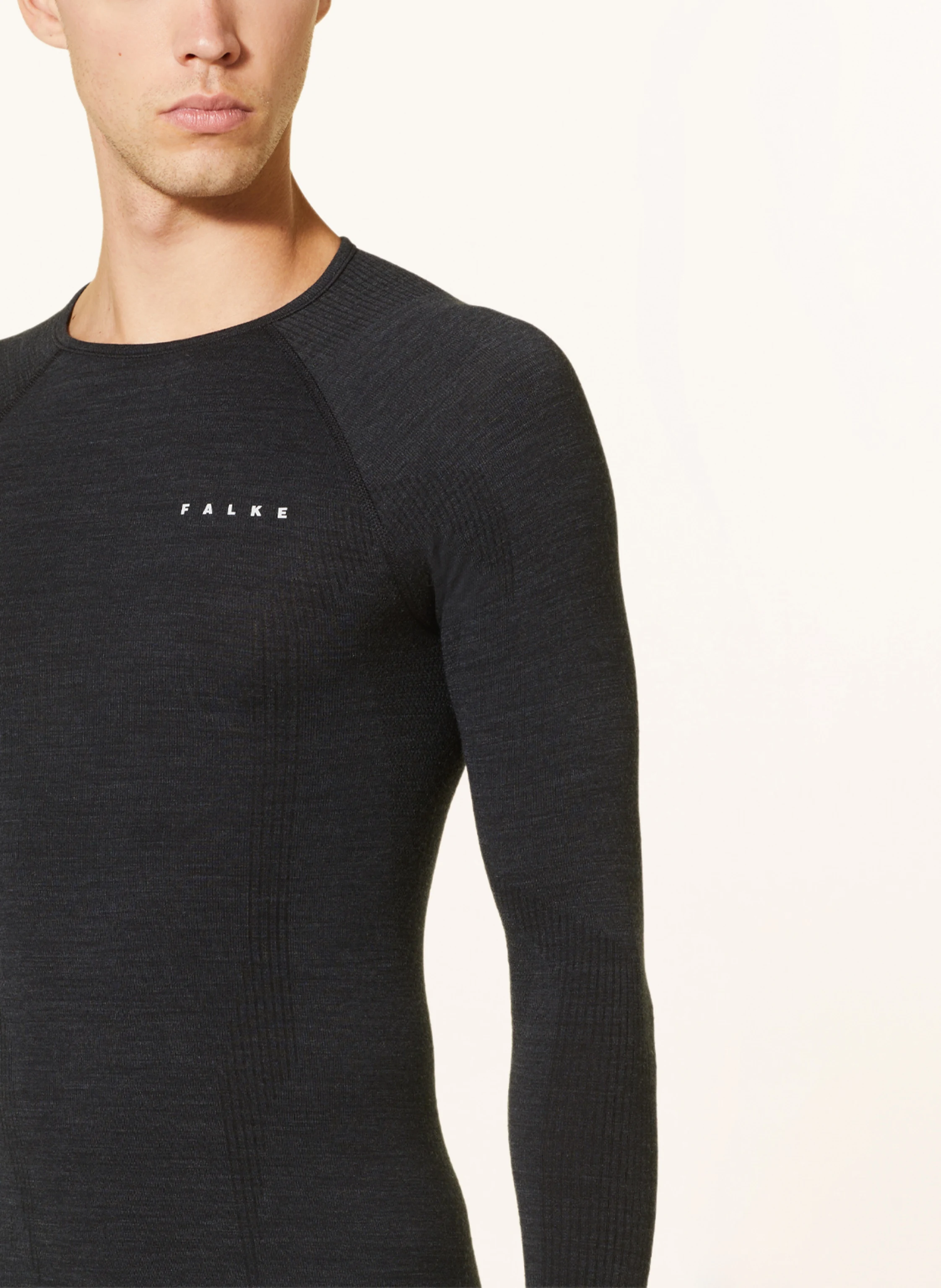 FALKE Funktionswäsche-Shirt WOOL-TECH mit Merinowolle