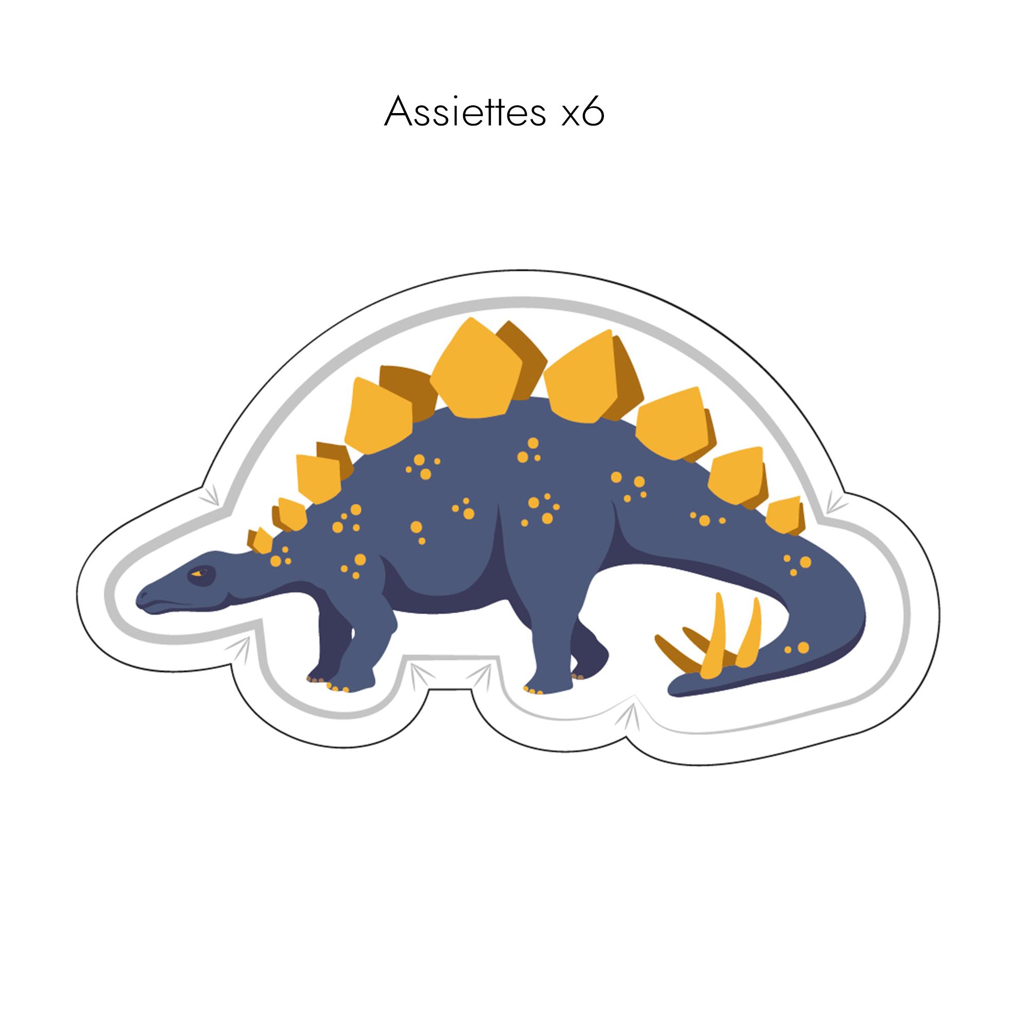 BOITE ANNIVERSAIRE DINOSAURE 53 PIECES