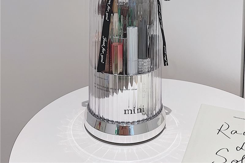 Indus - Plastic make-up bureau organizer met lint