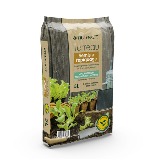 Terreau pour semis, bouturage et repiquage - sac de 5 litres